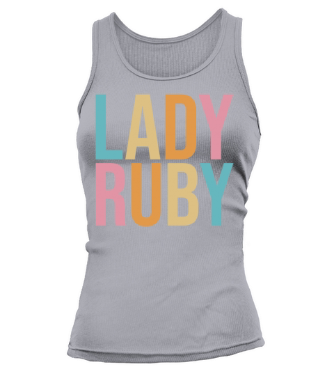 Justice For Lady Ruby Vintage color Tank top Woman
