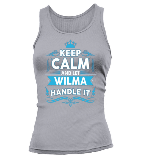 Keep calm WILMA, WILMA tshirt Tank top Woman