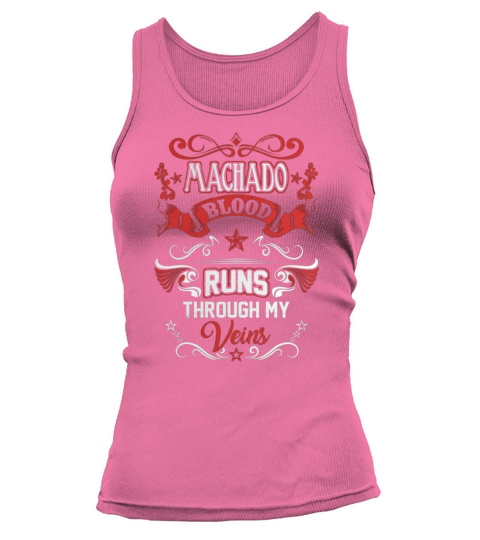 MACHADO BLOOD RUNS THROUGH MY VEINS Tank top Woman