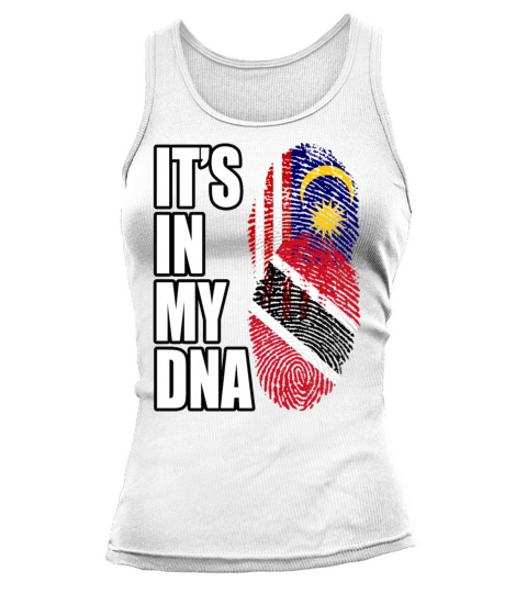 Malaysian And Trinidad Tobago Mix Heritage DNA Fla Tank top Woman