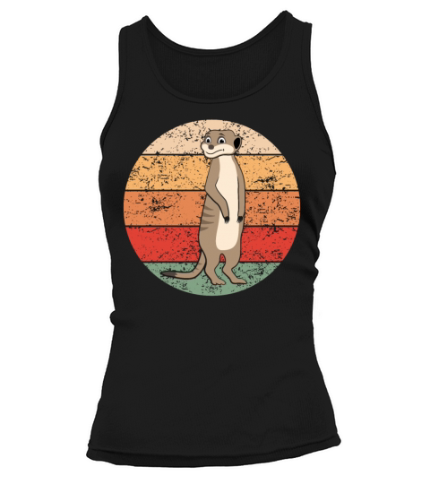 Meerkat Lovers Retro Gift Funny Animals Tank top Woman