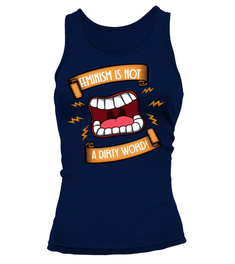 Not Dirty Word Anti-Racist Gift Tank top Woman