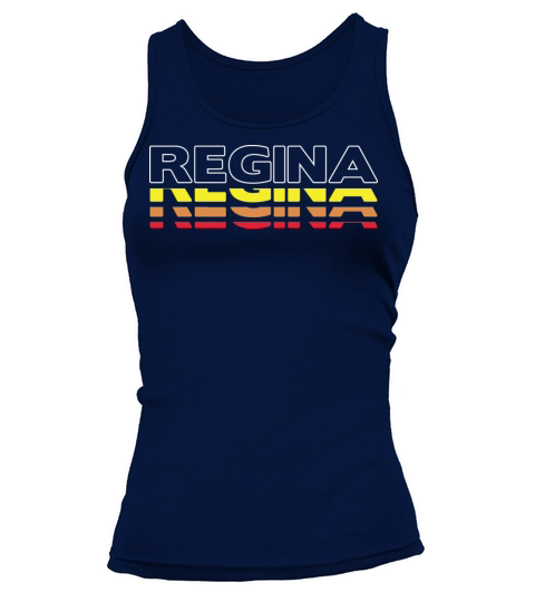 Regina First Name Funny Vintage Sunset Regina Tank top Woman
