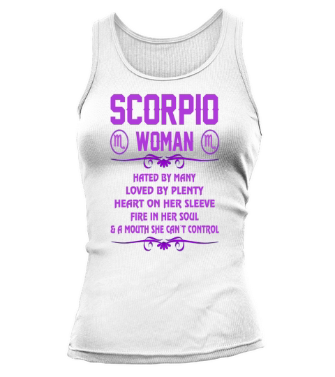 Scorpio Woman Heart Sleeve Fire Soul Zodiac Tshirt - Women’s Premium T-Shirt Tank top Woman