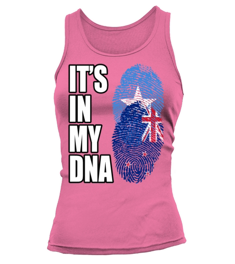 Somali And New Zealand Vintage Heritage DNA Flag Tank top Woman