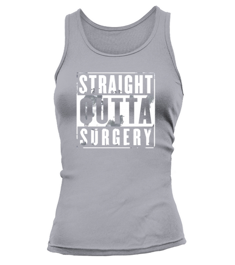 Straight Outta Surgery Frontside Tank top Woman