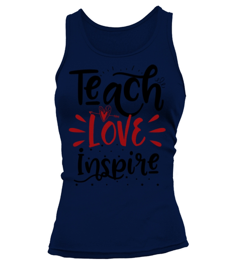 teach love inspire Tank top Woman