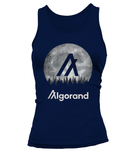 Vintage Algorand ALGO Coin in The Moon Tank top Woman