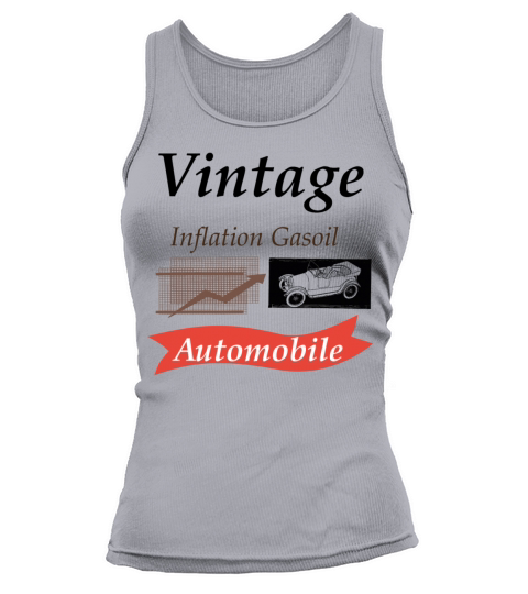 vintage inflation gazoil automobile Tank top Woman