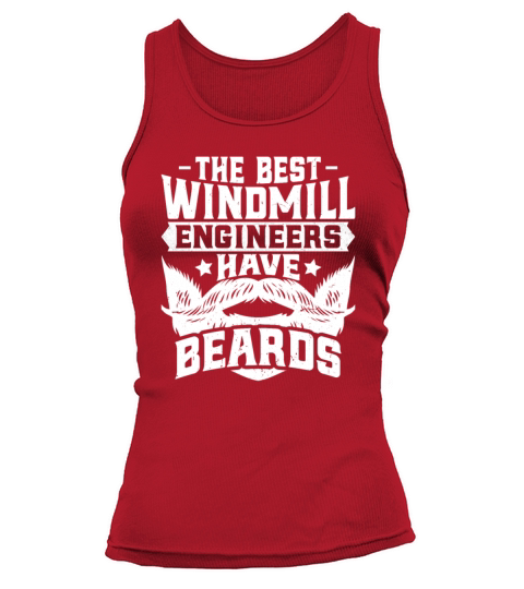 Windmill Engineer - Bearded Windmill Engineering Tank top Woman