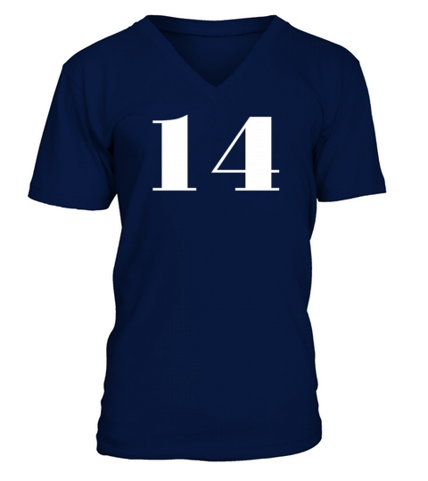 14 quatorze V-Neck T-shirt