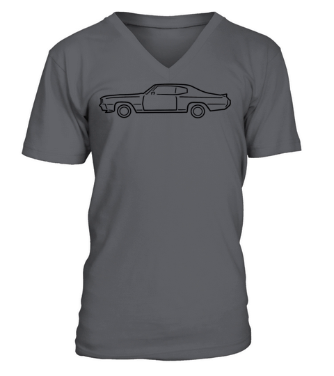 Athens car V-Neck T-shirt