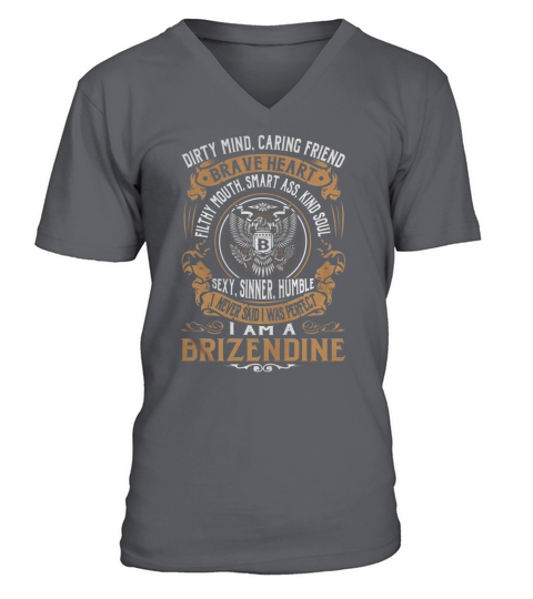 BRIZENDINE Last Name, Surname Tshirt V-Neck T-shirt