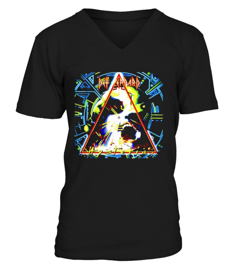 Def Leppard – Hysteria V-Neck T-shirt