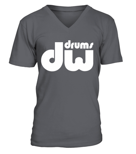 dw drums - Colorblock Hoodie V-Neck T-shirt