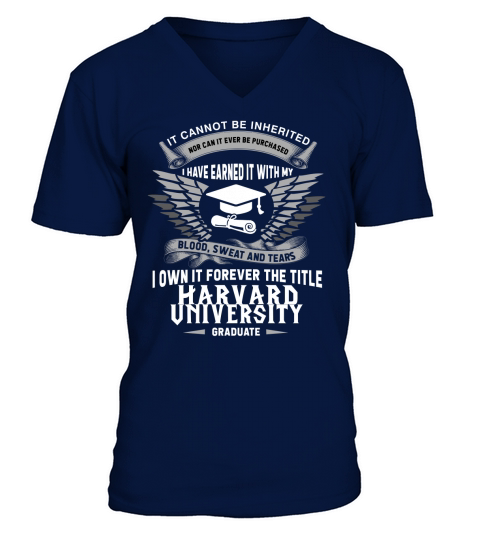 I Own It Forever The Title Harvard University Graduate 2020 - Coffee Mug (colored) V-Neck T-shirt