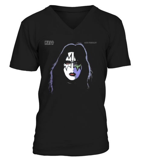 KISS - 1978 Ace Frehley T-Shirt V-Neck T-shirt