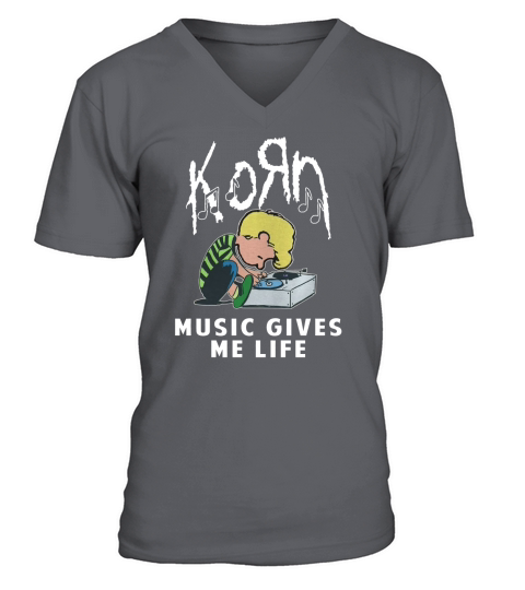 KORN The Peanuts V-Neck T-shirt