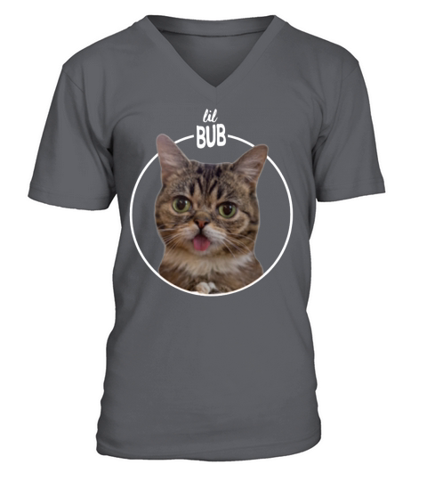Lil Bub Cat V-Neck T-shirt
