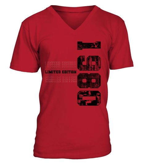Limited Edition 1980 Vintage 1980 Birthday Gift V-Neck T-shirt
