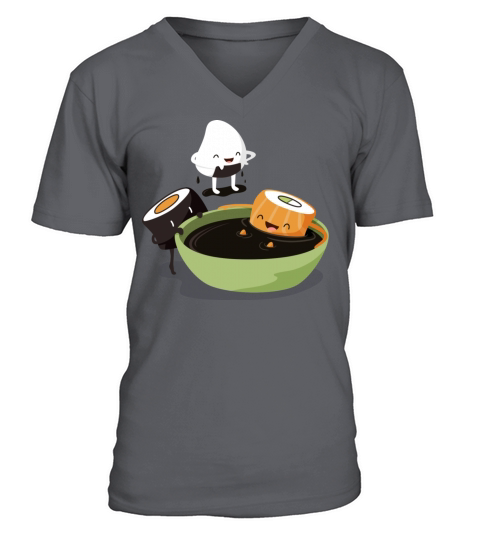 Sushi Soy Bath V-Neck T-shirt