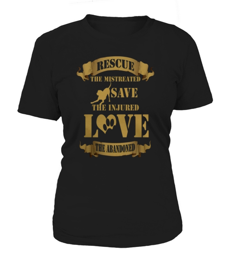 Animal rescue T-shirt - Rescue the mistreated Women's T-Shirt