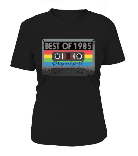 Best Of 1985 Vintage Cassette Retro Birthday Women's T-Shirt