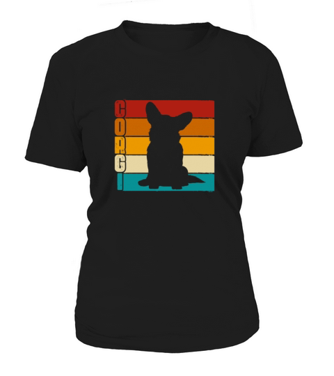 Corgi Retro Vintage Women's T-Shirt