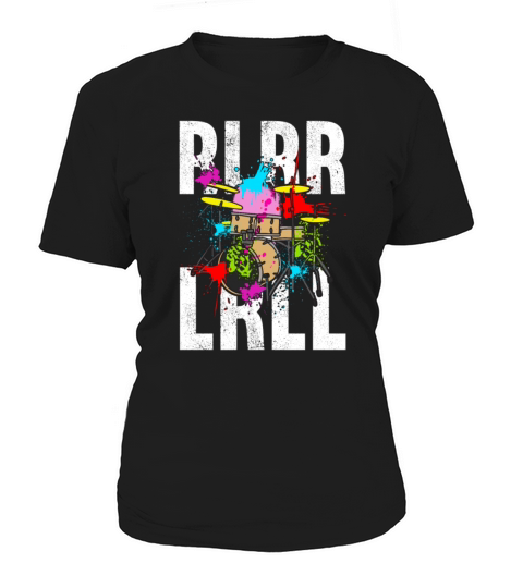 Funny Drummer Drumming RLRR LRLL Drum Women's T-Shirt