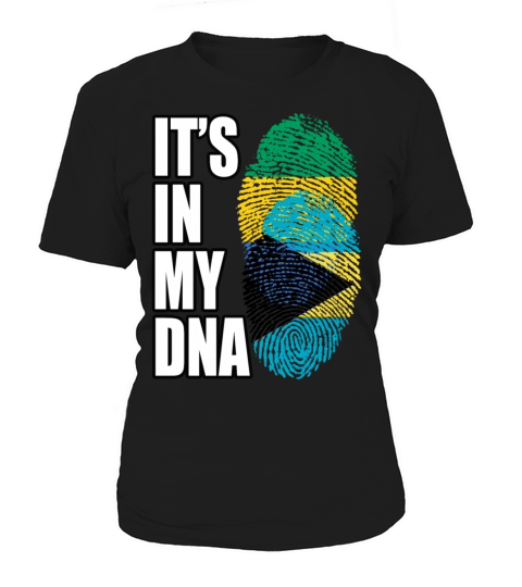 Gambian And Bahamian Mix Heritage DNA Flag Women's T-Shirt