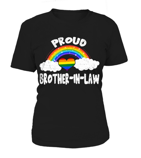 Proud Brother In Law LGBT Rainbow Pride 2020 Women's T-Shirt
