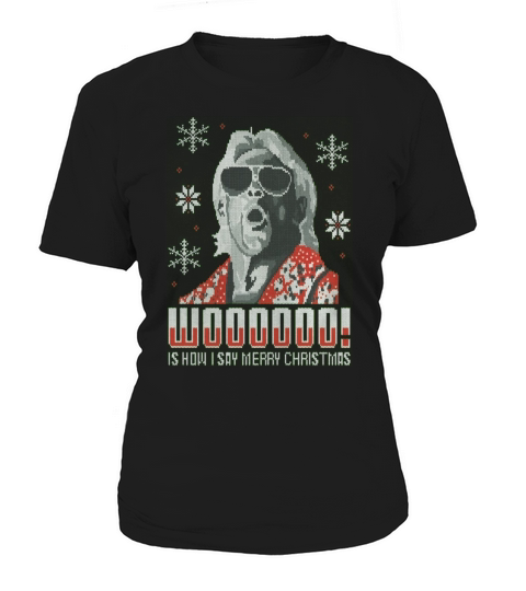 Ric Flair wwe xmas Tshirt Women's T-Shirt