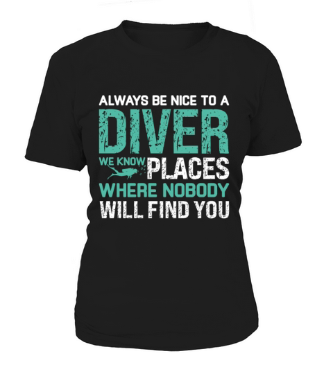 Scuba Diving Gift Underwater Lover Scuba Diver Women's T-Shirt