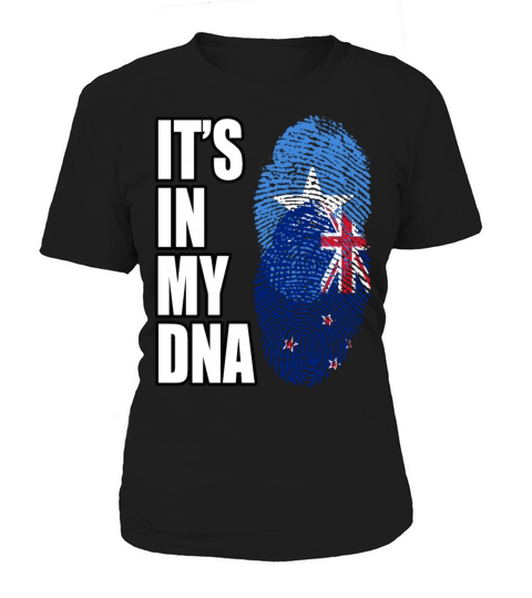 Somali And New Zealand Vintage Heritage DNA Flag Women's T-Shirt