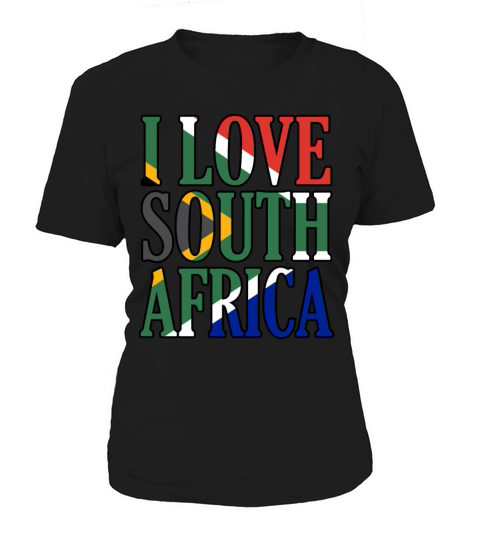 South Africa Flag Vintage Women's T-Shirt