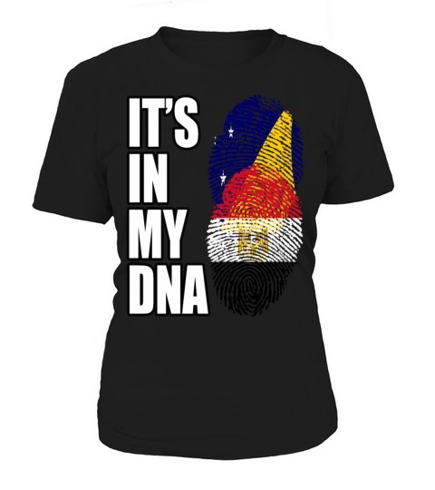 Tokelauan And Egyptian Mix Heritage DNA Flag Women's T-Shirt
