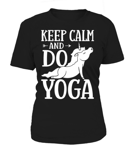 Yoga Unicorn Beginner Workout Quotes Meditation Women's T-Shirt