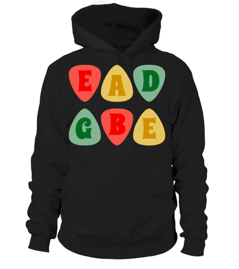 EADGBE Guitar Tuning - Vintage Musician Guitarist Hoodie Unisex