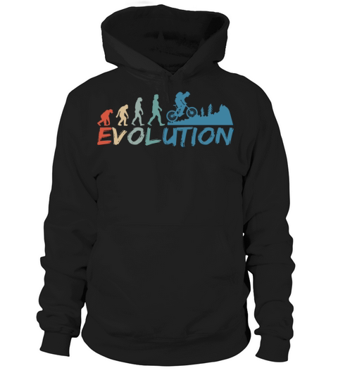 Evolution MTB Vintage Hoodie Unisex