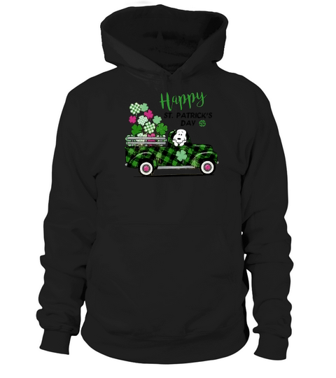 Snoopy Happy st Patricks day Hoodie Unisex