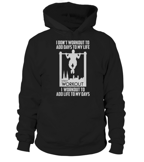 Street Workout LTD Tshirt Hoodie Unisex