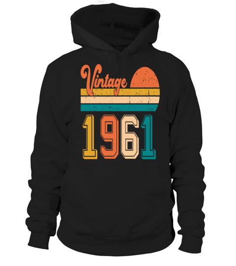 Vintage 1961 birthday gift Hoodie Unisex