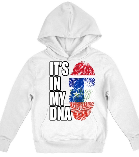 Gambian And Chilean Mix Heritage DNA Flag Kids Hoodie