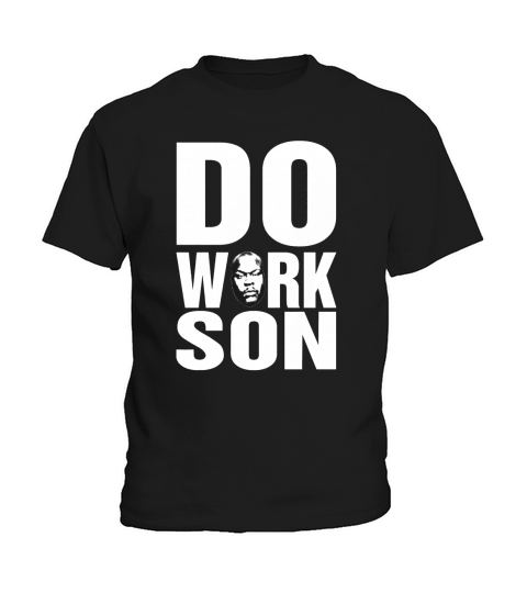 Big Do work Son Black Tees for Man Women child Clothing Kids T-Shirt