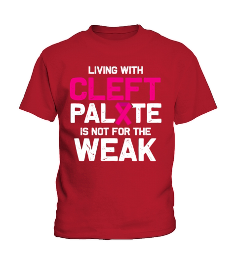 Cleft Palate Lip Fun Medicative Strong Awareness Kids T-Shirt