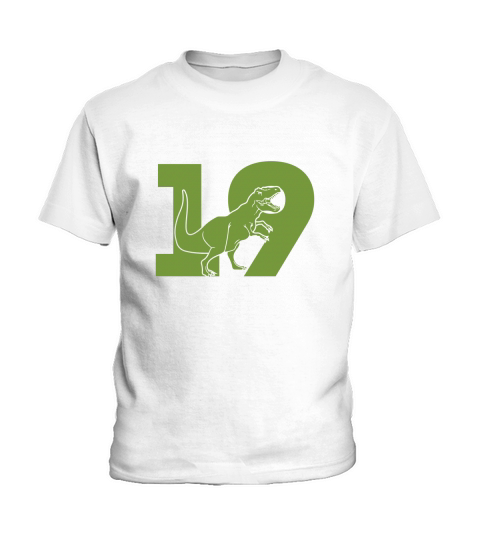 Dinosaur Number(19) Kids T-Shirt