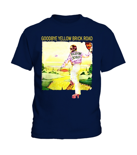 Elton John Goodbye Yellow brick Road Vintage T-Shirt Kids T-Shirt