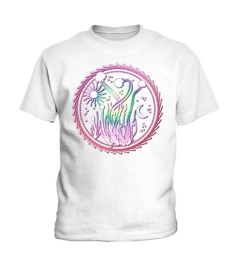 Goblincore Dark Academia Aesthetic Mushroom Kids T-Shirt