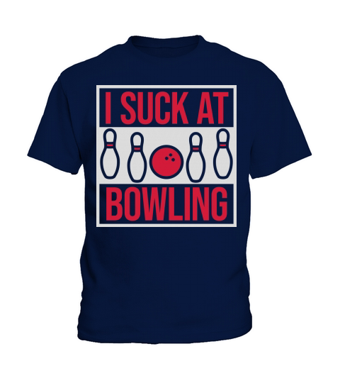 I suck at bowling Kids T-Shirt