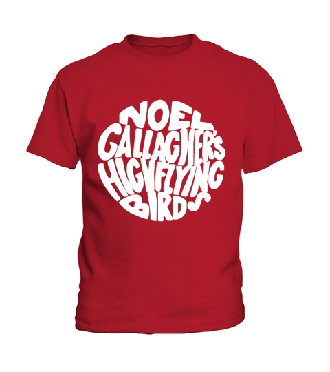 Noel Gallagher s High Flying Birds Circle Logo T-Shirt Kids T-Shirt